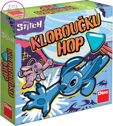 DINO Hra Kloboučku hop! Stitch *SPOLEČENSKÉ HRY*