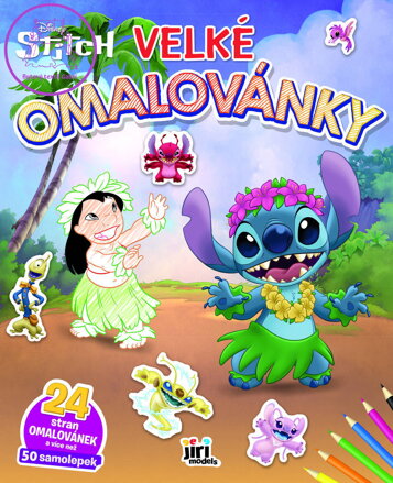 JIRI MODELS Omalovánky A5 Stitch
