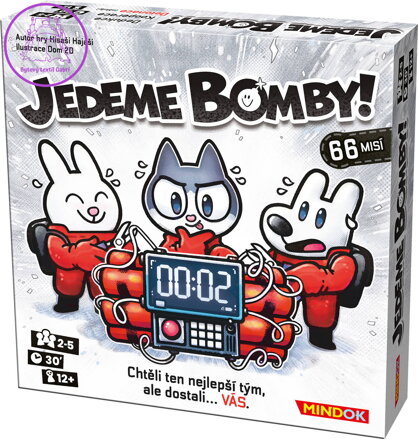 MINDOK HRA Jedeme bomby! *SPOLEČENSKÉ HRY*