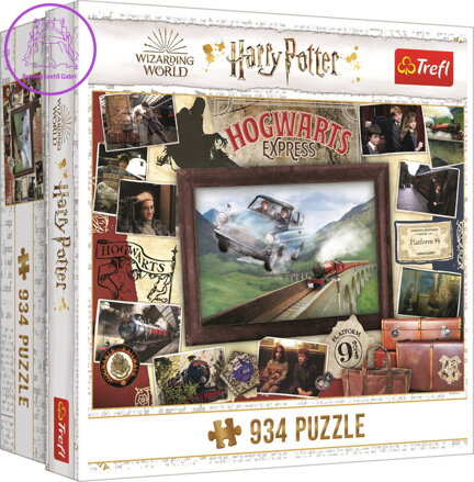 TREFL PUZZLE Harry Potter Bradavický expres 68x48cm skládačka 934 dílků