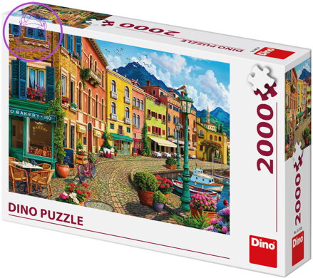DINO Puzzle Odpolední siesta 97x69cm foto skládačka 2000 dílků