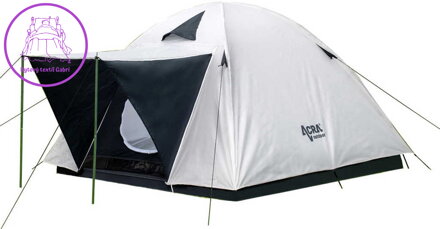 ACRA Stan rodinný dvouplášťový pro 3-4 osoby 210x210x130cm kopule ST04/1-SE