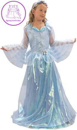 KARNEVAL Šaty Princezna vel. M (120-130cm) 5-9 let KOSTÝM