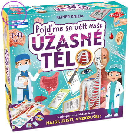 ASMODEE Hra Pojďme se učit: Naše úžasné tělo *SPOLEČENSKÉ HRY* ASMODEE Hra Pojďme se učit: Naše úžasné tělo *SPOLEČENSKÉ HRY*