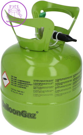 BalloonGaz Helium 140l jednorázové na plnění až 20ks latexových balónků 23cm