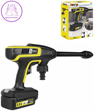 SMOBY Karcher vysokotlaká dětská čistící pistole funkční na vodu KHB6 SMOBY Karcher vysokotlaká dětská čistící pistole funkční na vodu KHB6