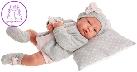 ANTONIO JUAN Panenka miminko Nacida 40cm realistické provedení měkká