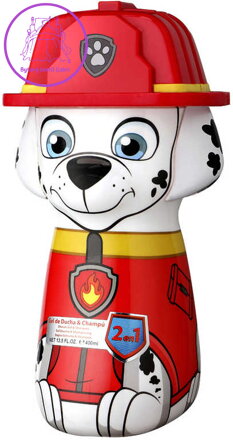 Gel sprchový šampon na vlasy 400ml Marshal Tlapková Patrola (Paw Patrol) 2v1