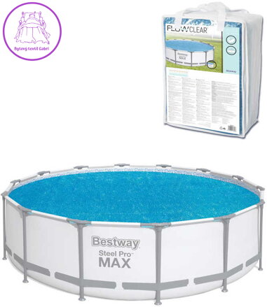 BESTWAY Solární plachta 4,17 m na bazén 4,27 m (427 cm)  58252