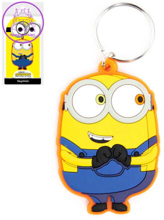 Klíčenka Mimoni (Minions) Bob 6cm přívěsek na klíče gumový