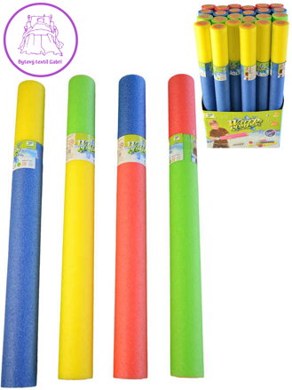 Dělo vodní 50cm pěnová soft trubice dvoubarevná lehká na vodu 4 barvy