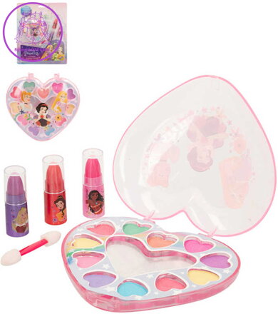 Sada krásy Disney Princess dětský make-up šminky 14ks v krabičce