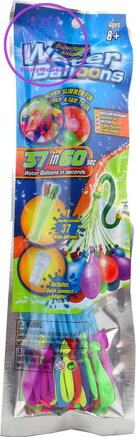 Balónky vodní bomby set 37ks 1 pack v sáčku