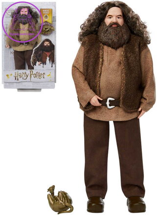 MATTEL HARRY POTTER Rubeus Hagrid panák kloubový s doplňky