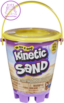 SPIN MASTER Kinetic Sand 127g přírodní tekutý písek malý kyblík