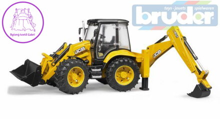 BRUDER 02454 (2454) JCB 5CX ECO Bagr s čelním nakladačem