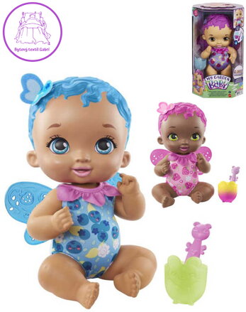 MATTEL My Garden Baby hladový motýlek set panenka vonící s doplňky 3 druhy