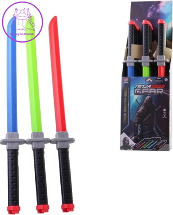 Meč ninja na baterie (3barvy)