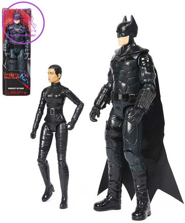 SPIN MASTER Figurka Batman akční kloubová 30cm plast 3 druhy v krabici