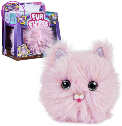 SPIN MASTER Fur Fluffs interaktivní koťátko na baterie Zvuk *PLYŠOVÉ HRAČKY*