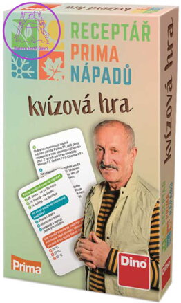 DINO Hra kvízová Receptář prima nápadů cestovní *SPOLEČENSKÉ HRY*