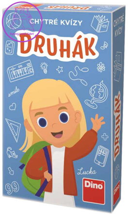 DINO Hra naučná kvízová Chytré kvízy: Druhák