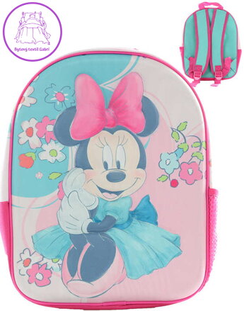 Batoh dětský 25x30x9cm Disney Minnie Mouse 3D