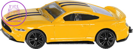 SIKU Blister auto Ford Mustang GT model kov žlutý 1530