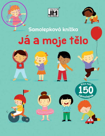 JIRI MODELS Samolepková knížka 150+ Já a moje tělo
