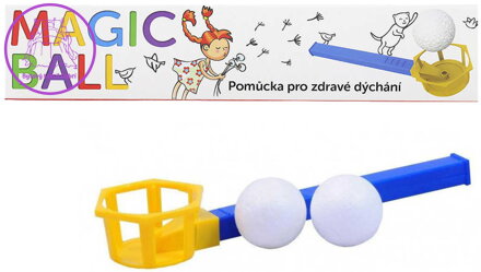 SEVA Magic ball 7708 foukací hra kouzelný míček
