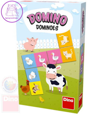 DINO Domino zvířátka *SPOLEČENSKÉ HRY*