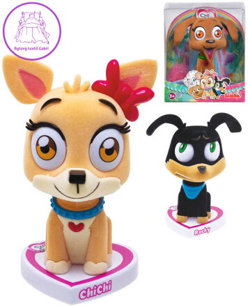 SIMBA Chi Chi Love Figurka pejsek s kývací hlavou plast 4 druhy