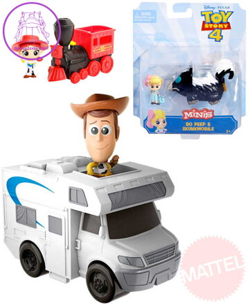 Figurka plastová Toy 4 Story (Příběh hraček) set s vozidlem různé druhy