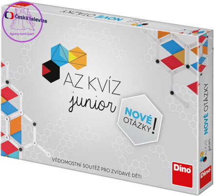 DINO Hra AZ KVÍZ Junior Nové otázky *SPOLEČENSKÉ HRY*