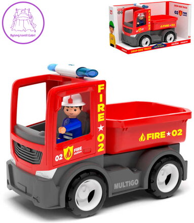 EFKO IGRÁČEK MultiGO Fire valníček set auto hasičské s figurkou