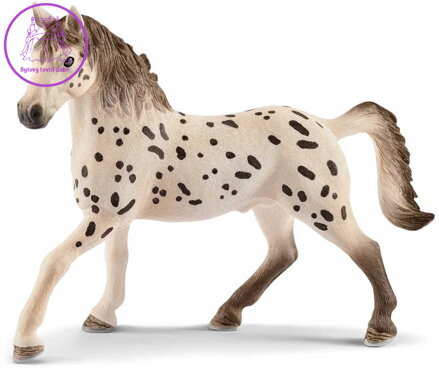 SCHLEICH Kůň hřebec Knabstrupper figurka ručně malovaná zvířátko koník