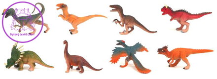Zvířata dinosauři 8-12cm plastové figurky zvířátka 8 druhů