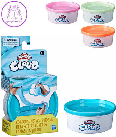 HASBRO PLAY-DOH Sliz Super Cloud nadýchaný obláčkový 120ml 4 barvy