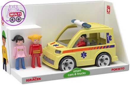 EFKO IGRÁČEK MultiGO Trio Rescue set auto + 3 figurky s doplňky