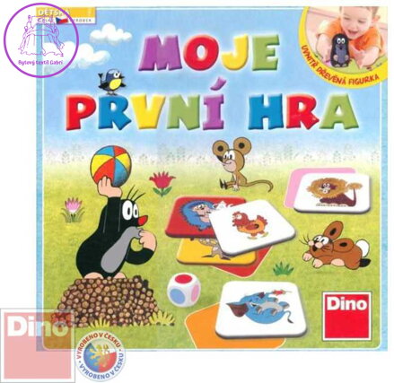 DINO Hra Krtek moje první hra Krteček *SPOLEČENSKÉ HRY*