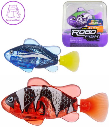 ZURU Robo Alive roboryba plave mění barvu na baterie do vody 6 druhů