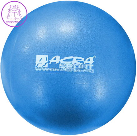 ACRA Míč overball 200mm modrý fitness gymball rehabilitační do 120kg