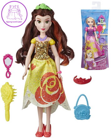 HASBRO Panenka Disney Princess set s doplňky 3 druhy