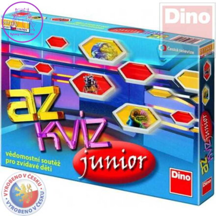 DINO Hra AZ KVIZ JUNIOR *SPOLEČENSKÉ HRY*