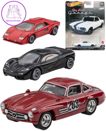 MATTEL HOT WHEELS Prémiové auto Velikáni model kovový 5 druhů