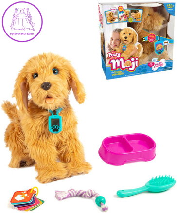 EP Line PLYŠ Pejsek Moji interaktivní 150 reakcí set s doplňky na baterie