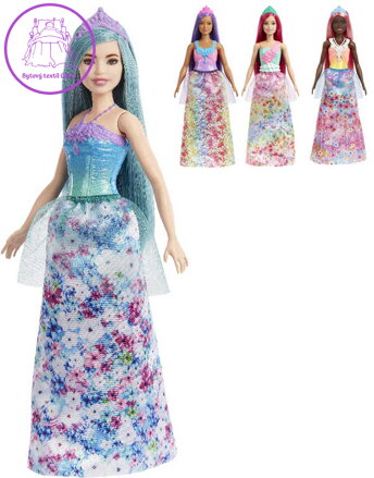MATTEL BRB Panenka Barbie kouzelná princezna Dreamtopia 4 druhy