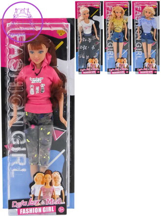 Panenka Defa Lucy 29cm fashion módní obleček 4 druhy