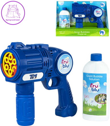 FRU BLU Mega Blaster set bublifukovač se zásobníkem + náplň 0,4l na baterie Světlo