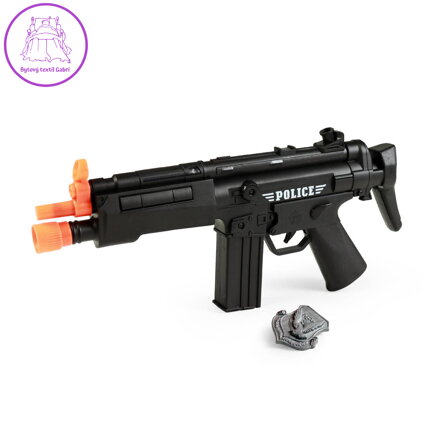 Samopal se zvukem černá plastový